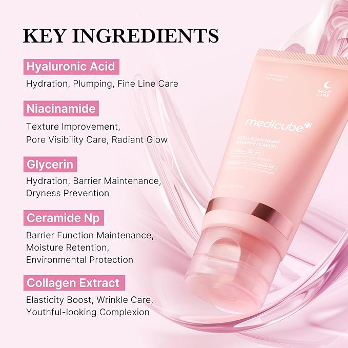 MEDICUBE - Collagen Night Wrapping Mask 75ml