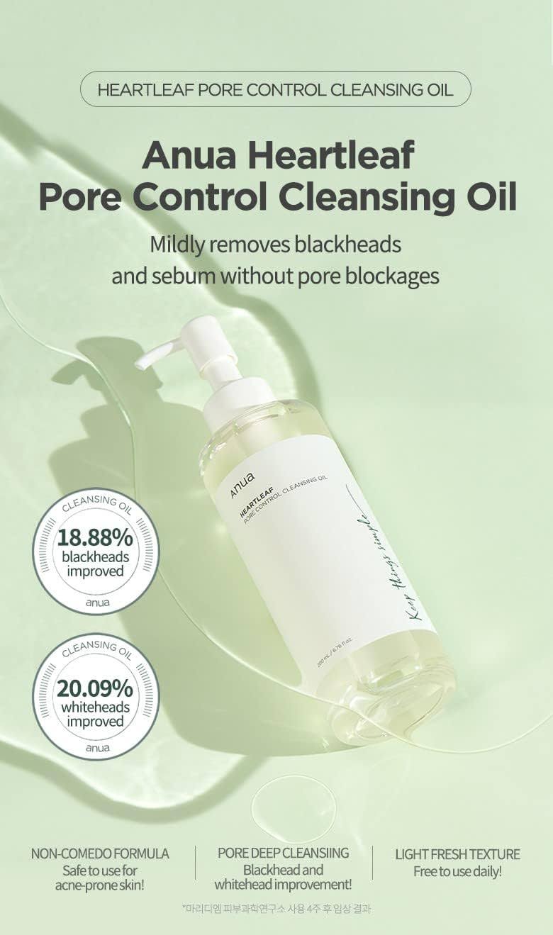 ANUA - Heartleaf Pore Control Cleansing Oil - 200ml
