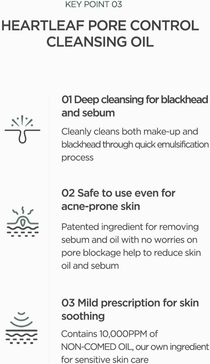 ANUA - Heartleaf Pore Control Cleansing Oil - 200ml